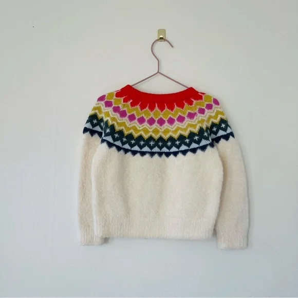 Hanna Andersson Festive Fair Isle Pullover - Picture 4 of 5